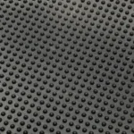 Top-down view of black studded foundation wrap